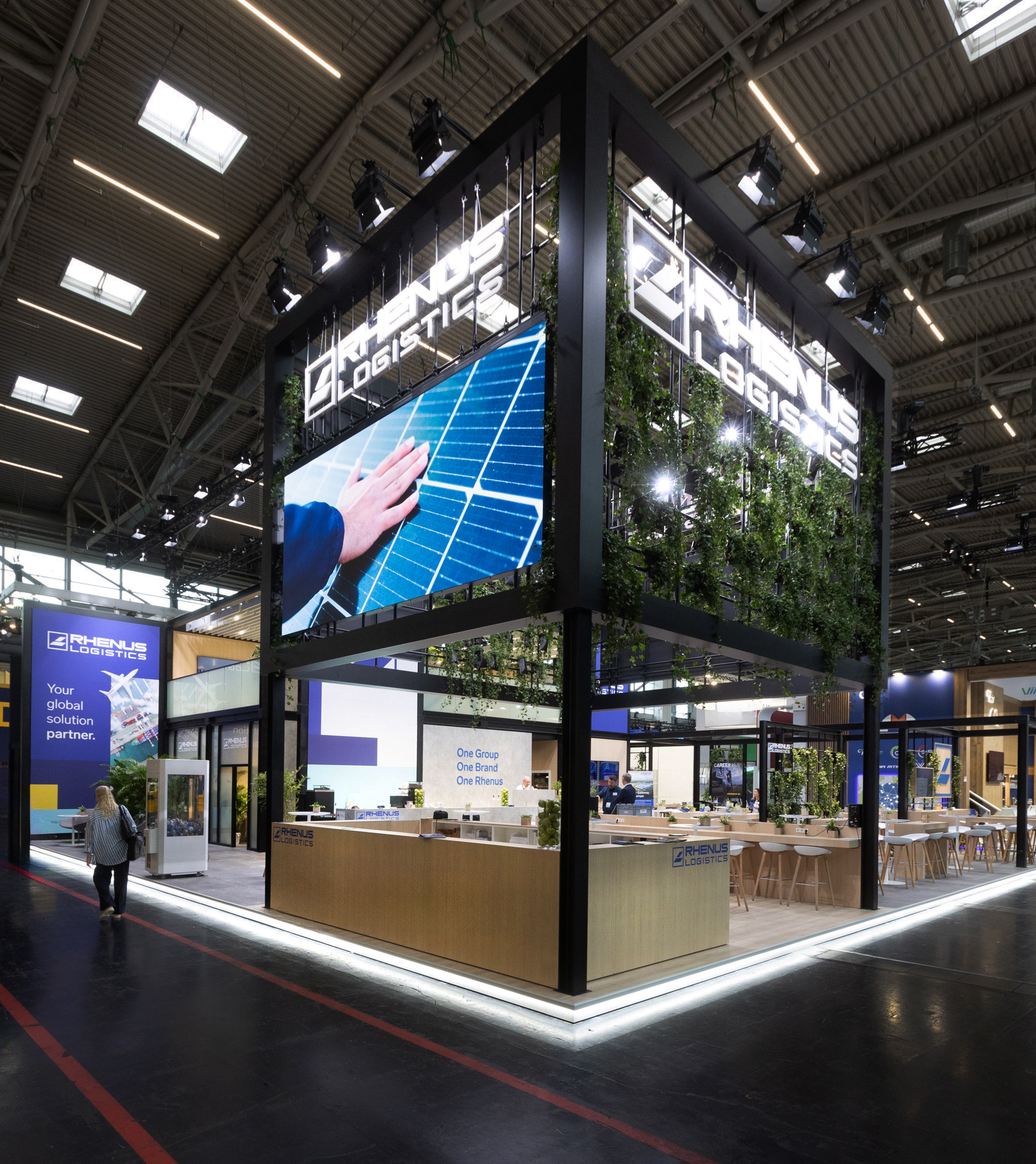 Messebau aus Roetgen – Rhenus auf der Transport Logistic Messe von Severich &amp; Partner